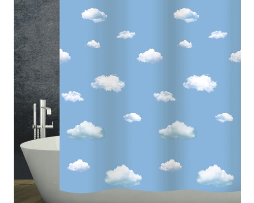 Duschvorhang Diaqua Textil Clouds 240x180 cm