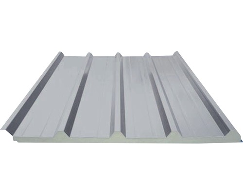 PRECIT Sandwichplatte für Dach PIR Anthrazitgrau RAL 7016 4000 x 1000 x 40 mm