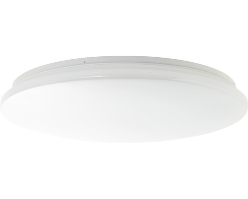Plafonnier LED Farica Starry 36W 3600lm 3000K Ø 50 cm blanc chaud