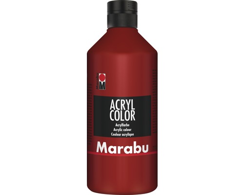 Marabu Acryl Color, rubinrot 038, 500 ml