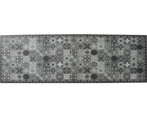 Küchenläufer Antiermüdungsmatte Fliese grau 50x150 cm