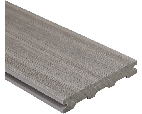 Planche pour terrasse en PVC Nativo Used Wood lightgrey 23x138x3000 mm