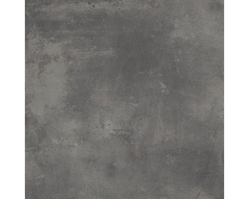 Feinsteinzeug Terrassenplatte Vesuvio dark 100 x 100 x 2 cm rektifizierte Kante