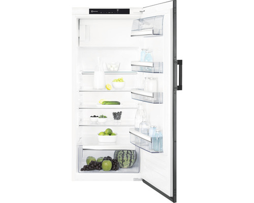 Electrolux EK242SRSW rechts Einbau Kühlschrank mit Gefrierfach schwarz