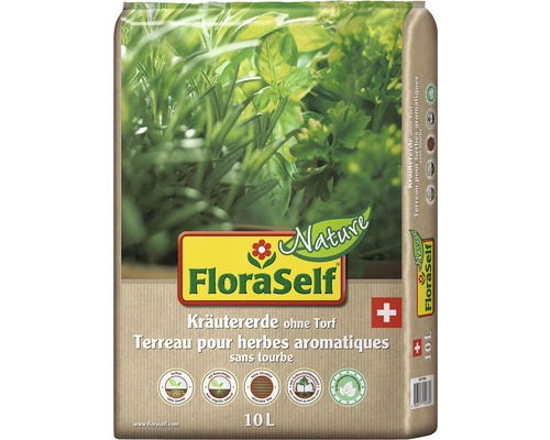 Kräutererde FloraSelf Nature® 10L torffrei