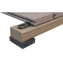 Konsta Terraflex Abstandhalter 9 mm für Holz-Unterkonstruktion mit Edelstahlschraube C1 5x50 mm 1 Pack = 30 Stück-thumb-3