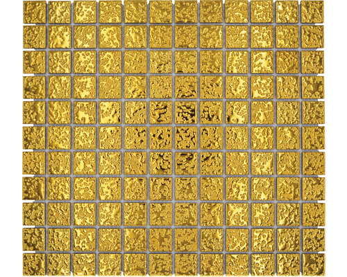 Keramikmosaik GO 282 30,5x32,5 cm gold