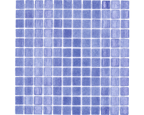 Glasmosaik VP508PUR für Poolbau blau 31.6x31.6 cm