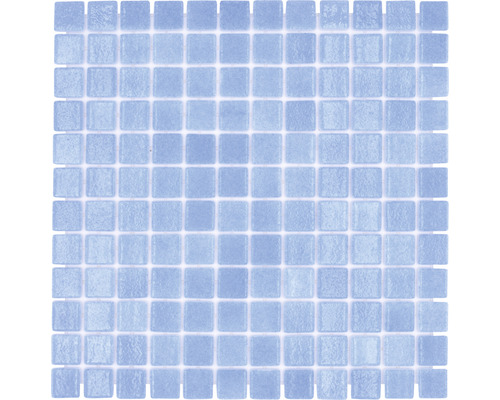 Glasmosaik VP110PUR für Poolbau blau 31.6x31.6 cm