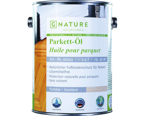 Parkett-Öl High Solid farblos 2.5 l
