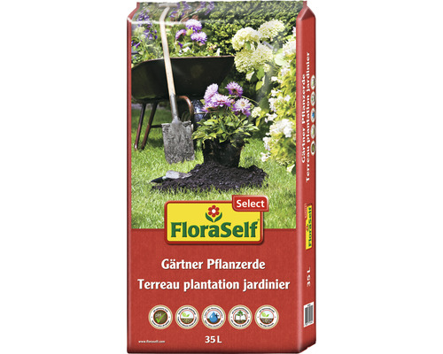 Terreau pour plantes Gärtner FloraSelf Select® 35 l
