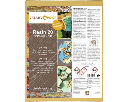 CreativEpoxy Resin 20 Giessharz 6750 g