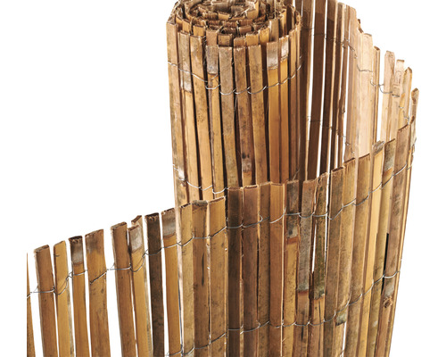 Sichtschutzmatte Konsta Bambus Halbschale 3 x 0,9 m