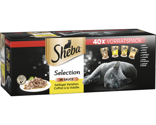 Sheba Selection in Sauce Maxi Pack 40x85 g