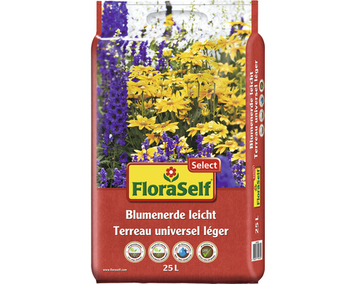 Blumenerde leicht FloraSelf Select® 25 l