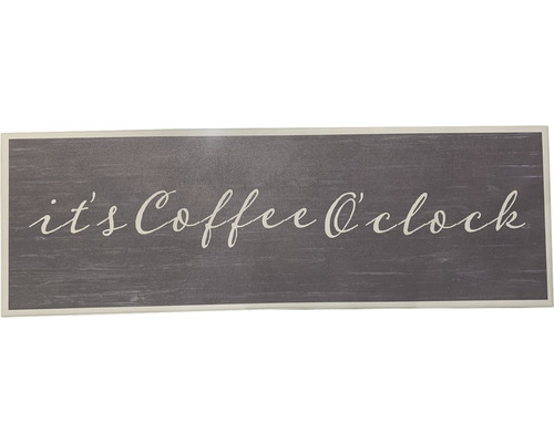 Küchenläufer Antiermüdungsmatte Coffee o'clock 50x150 cm