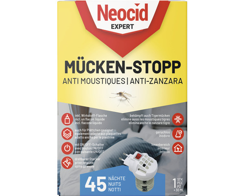 Anti-moustiques Neocid Expert évaporateur combiné