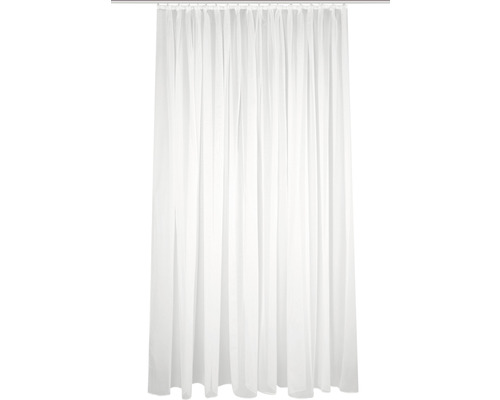 Vorhang mit Gardinenband Sablio weiss 300x120 cm