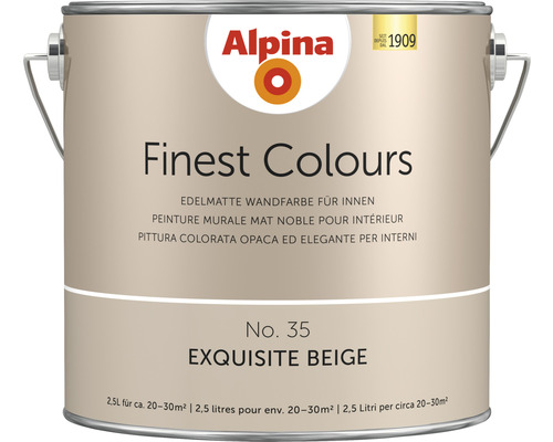 Alpina Feine Farben konservierungsmittelfrei Wiege des Aromas 2,5 L