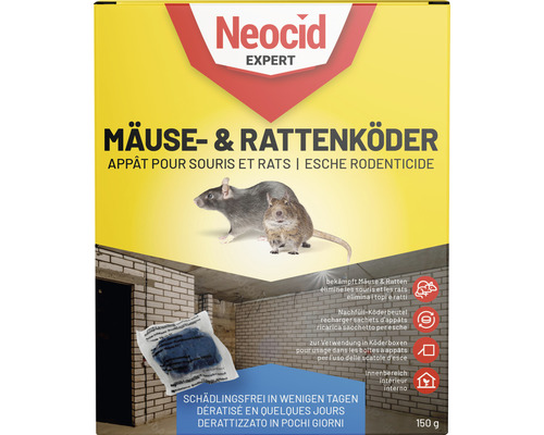 Appât souris et rats Neocid Expert