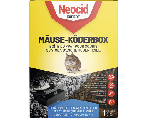 Boîte d'appât pour souris Neocid Expert