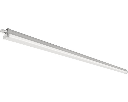 Réglette fluorescente LED pour pièce humide IP65 1x48W 6100 lm 4000 K blanc neutre Lxh 1525x54 mm