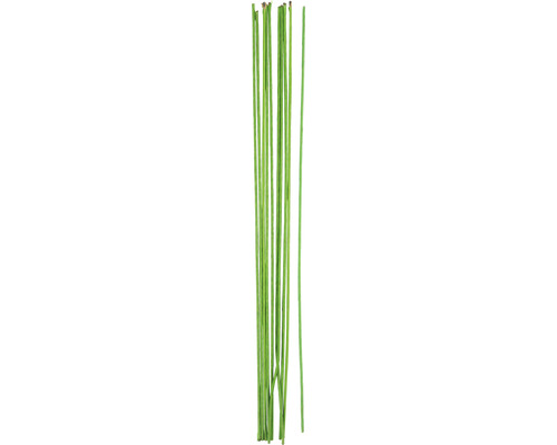 Blumendraht grün 30 cm, 2 mm, 20 Stück