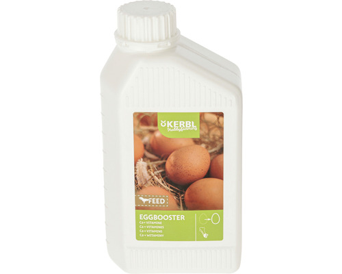 Futterergänzung KERBL EggBooster, für Hühner, Hennen, mit Kalzium und Vitaminen, 1 Liter