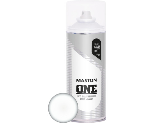 Maston Klarlack Spray ONE matt farblos 400 ml