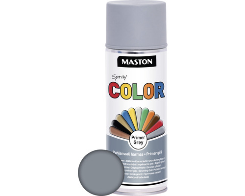 Maston Spray d'apprêt Color gris 400 ml