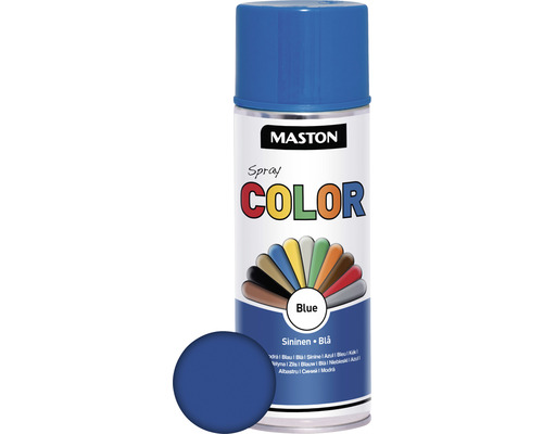 Maston Sprühlack Color glanz blau 400 ml
