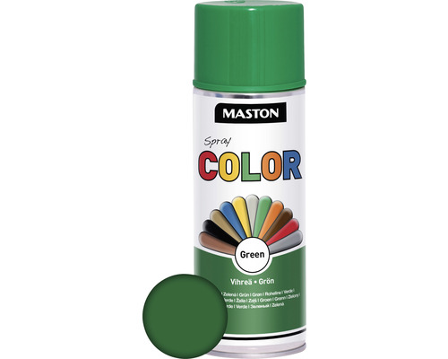 Maston Sprühlack Color glanz grün 400 ml