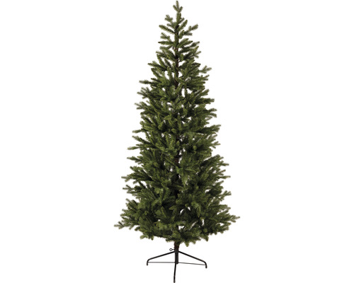 künstlicher Weihnachtsbaum Salzburg schmal H 185 cm grün