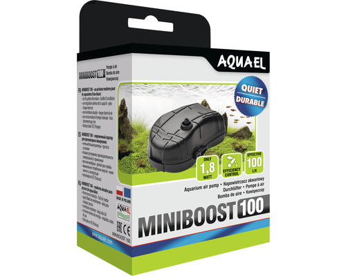 Mini-Aquariumbelüfter AQUAEL Miniboost 100 l