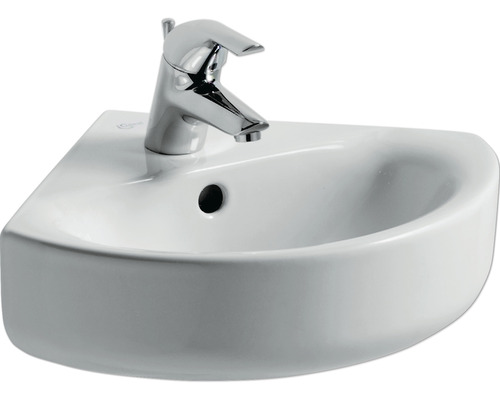 Lave-mains d'angle Ideal Standard Connect Arc 34 cm blanc E713601