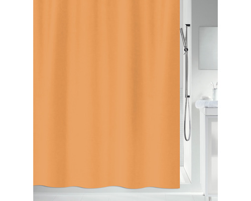 spirella Textilduschvorhang Primo Orange 240 cm x 180 cm 10.20144