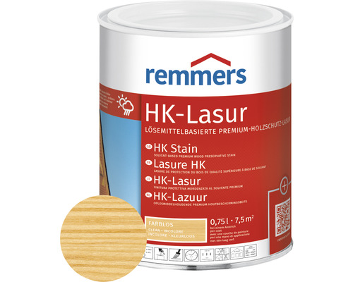 Lasure incolore HK Remmers 750 ml
