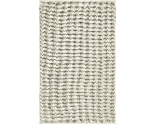 Badteppich form & style Chenille 80 x 50 cm taupe