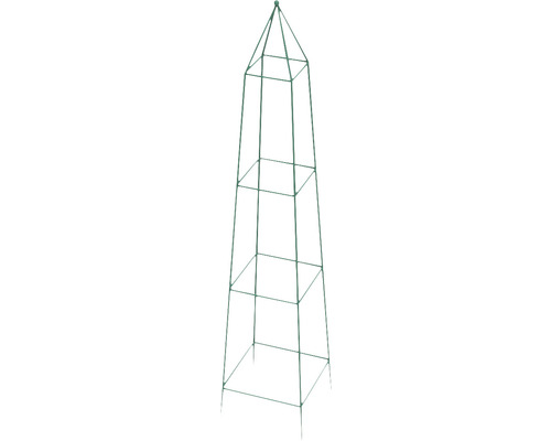 Rankpyramide quadratisch Wilk 23 x 23 x 120 cm grün