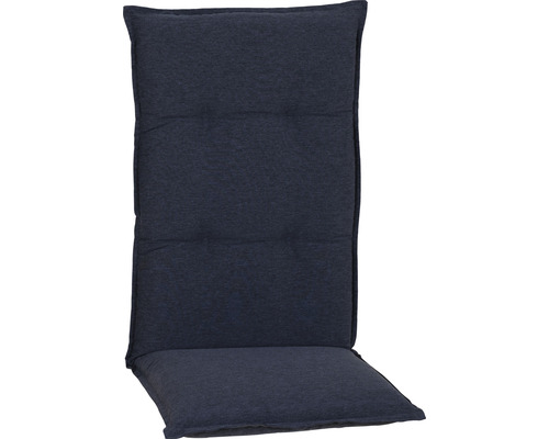 Coussin carré pour chaise 45x45 cm bleu-rouge - HORNBACH