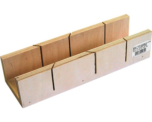 Heckenrose Boîte à onglets bois 245 mm