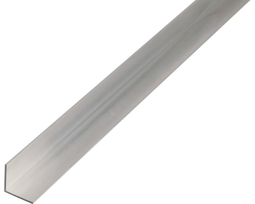 Winkelprofil Aluminium silber 40 x 40 x 2 x 2 mm 1 m