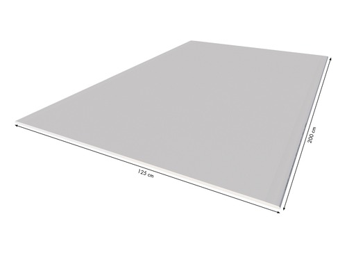 Plaque de plâtre KNAUF GKB 2.000 x 1.250 x 12,5 mm la plaque standard