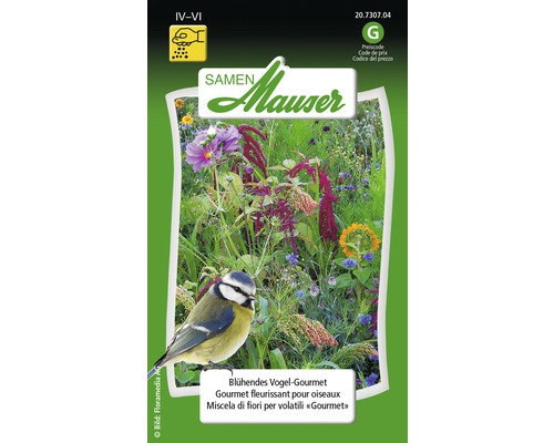 Blühendes Vogel-Gourmet Blumensamen Samen Mauser