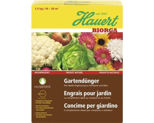 Biorga Gartendünger Hauert 1.5 kg