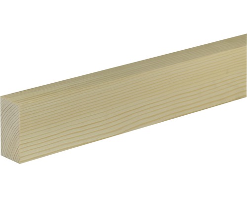Baguette rectangulaire Konsta pin brut 20x30x900 mm