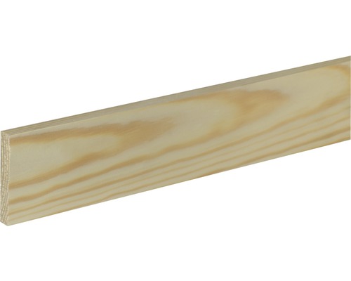 Baguette rectangulaire Konsta pin brut 10x40x2000 mm