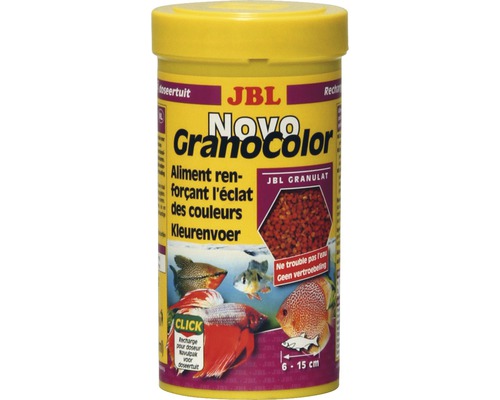 JBL Fischfutter Novo GranoColor Refill, 250 ml