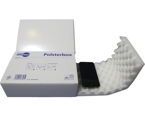 Stanzverpackung Polsterbox 2-teilig CargoPoint