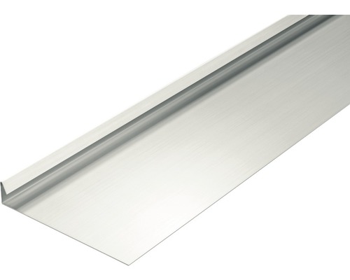 PRECIT Aluminium Rinneneinhang 90° ohne Wasserfalz 1000 x 205 x 32 mm